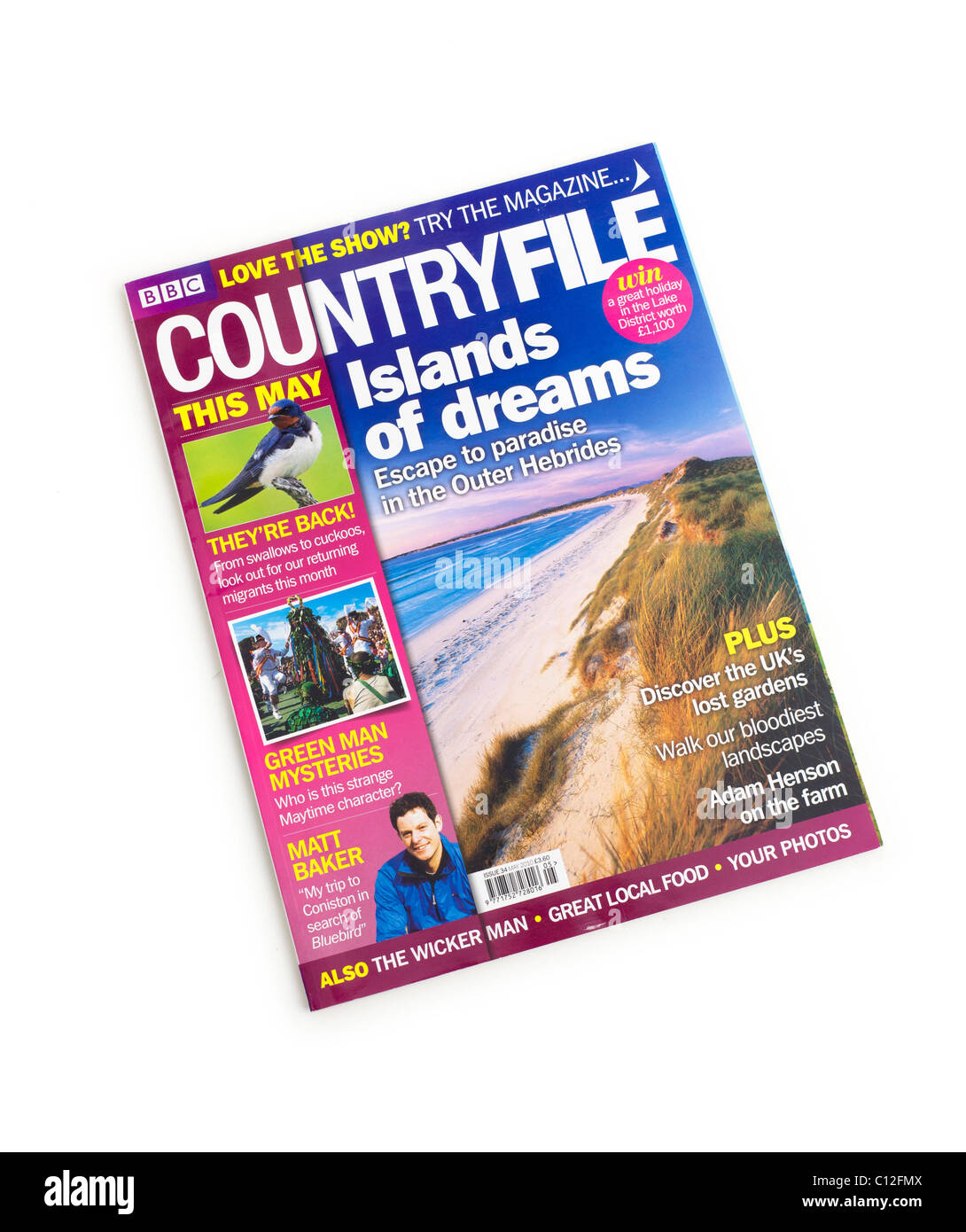 CountryFile Magazin Stockfoto