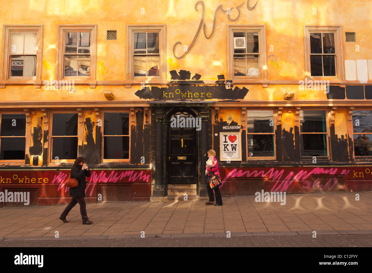 Die Knowhere Bar in Norwich, Norfolk, England, Großbritannien, Uk Stockfoto