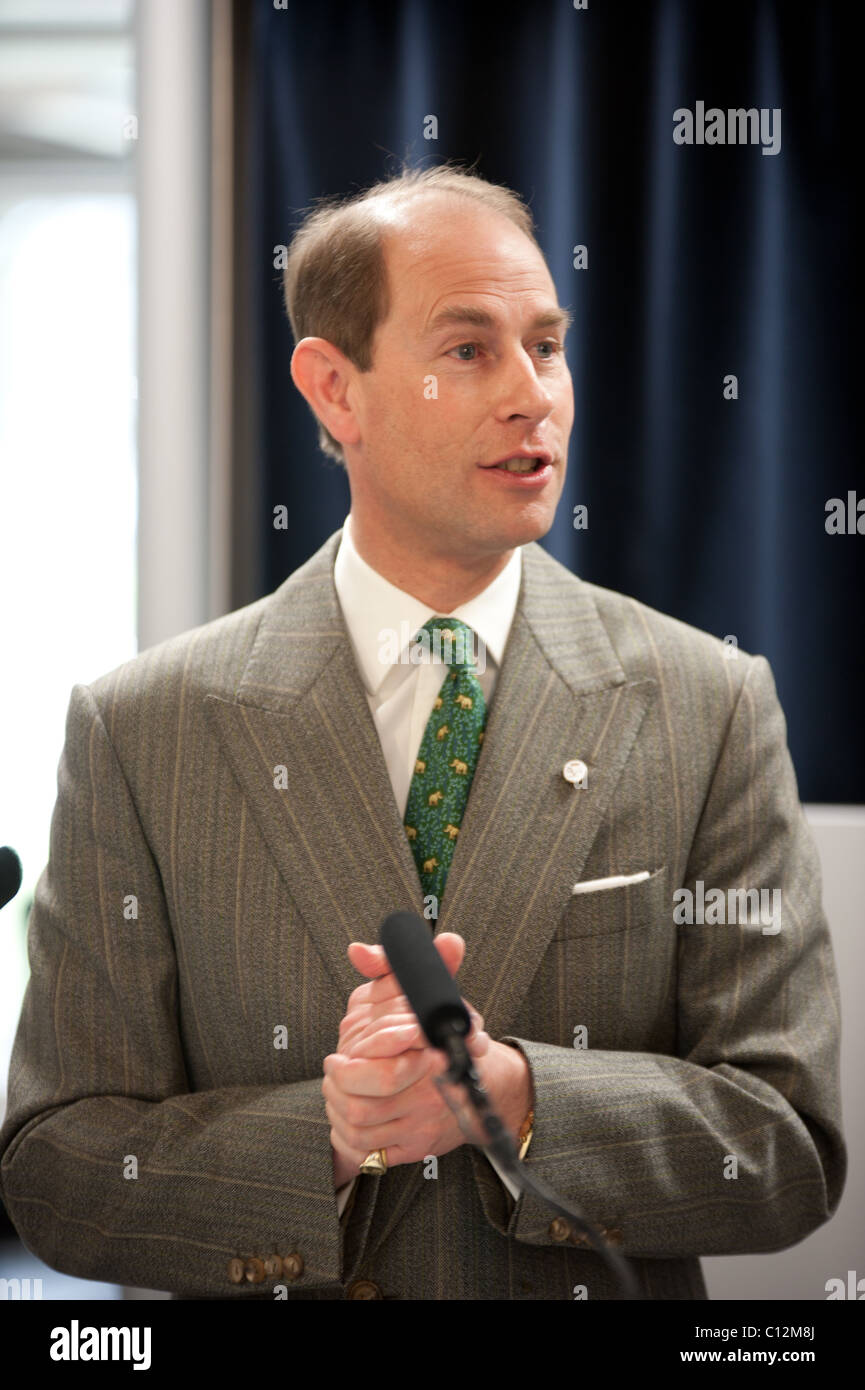 HRH Prince Edward, Earl of Wessex offiziell die neue