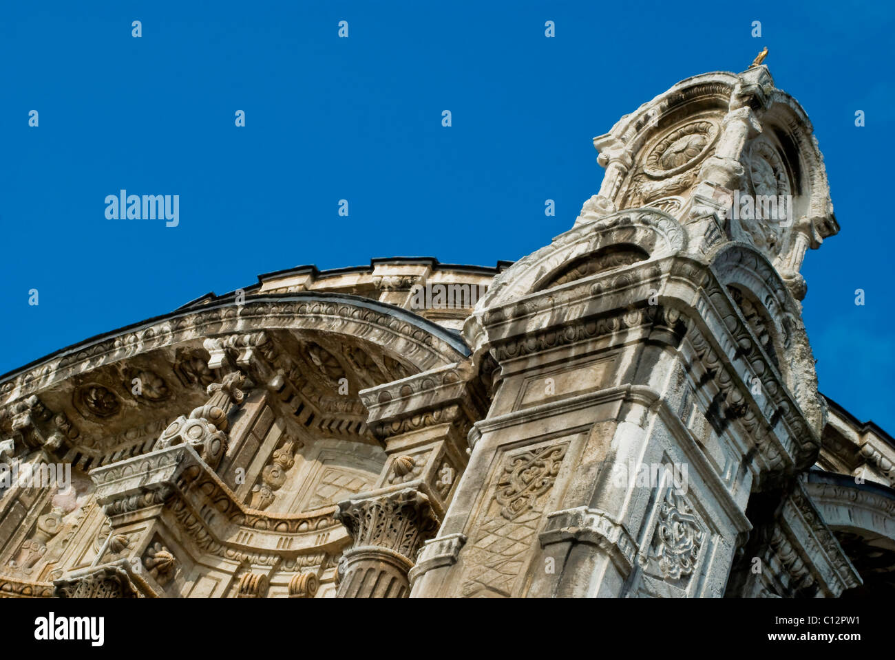Gebäudehülle in Istanbul Stockfoto
