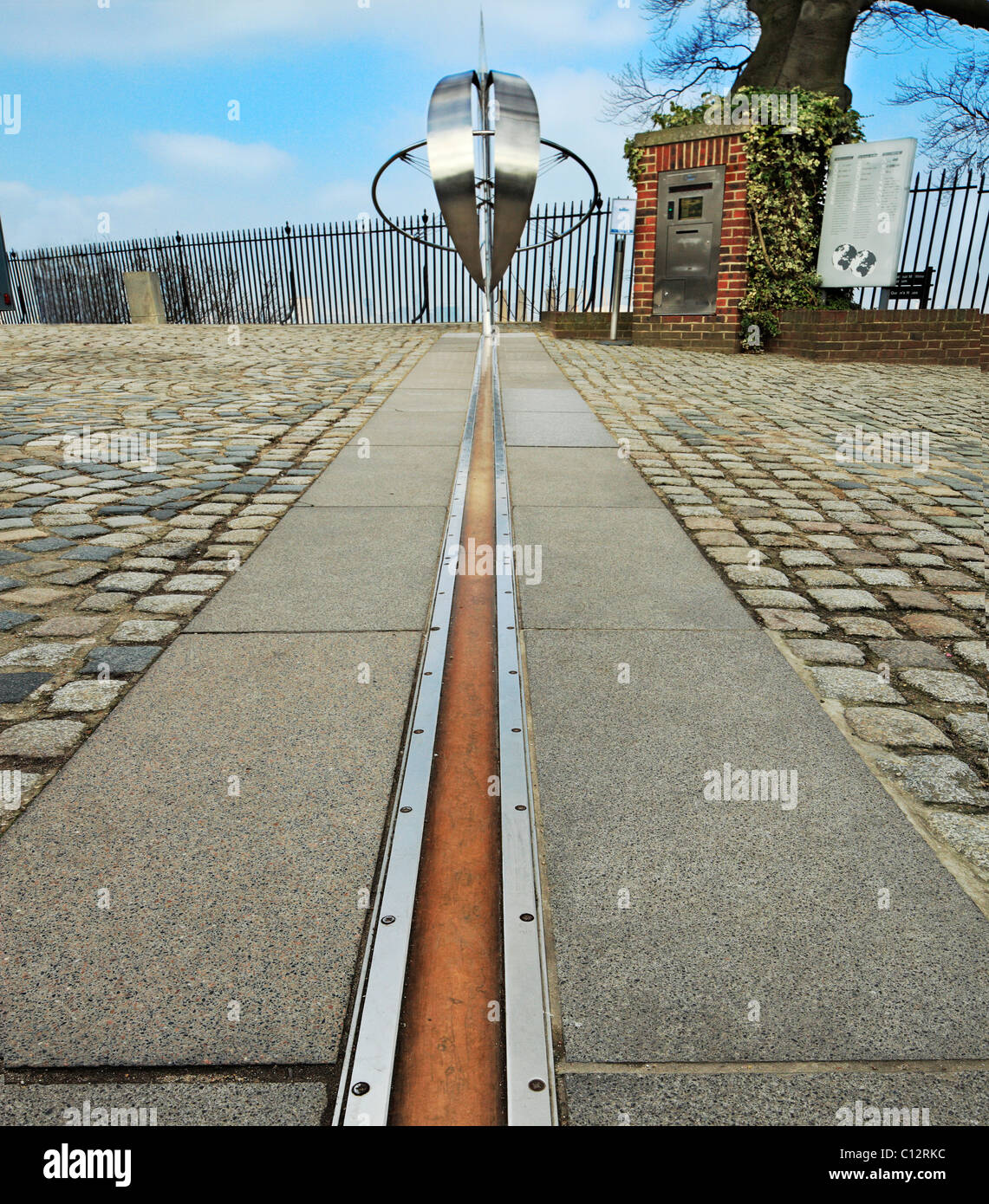 der-greenwich-meridian-linie-stockfotografie-alamy