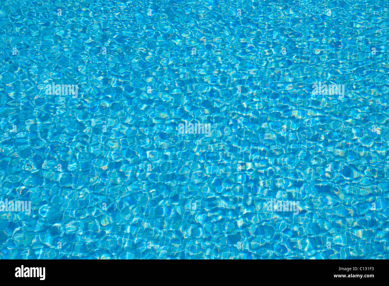 Schwimmbad, Wasser-Muster Stockfoto