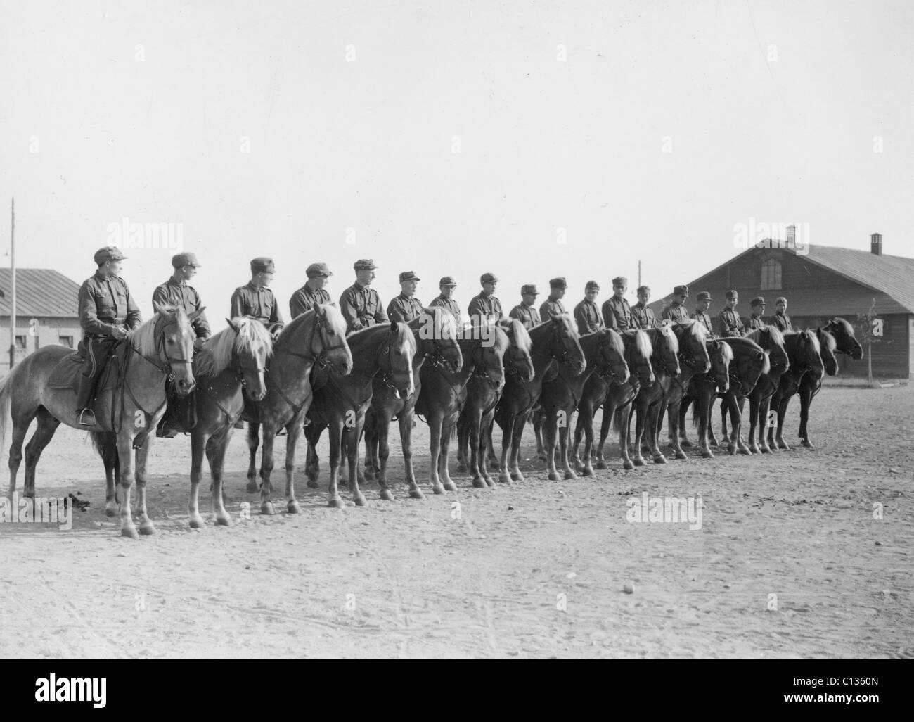 Finnland-Armee-Kavallerie-Einheit im Jahre 1938 Stockfotografie - Alamy