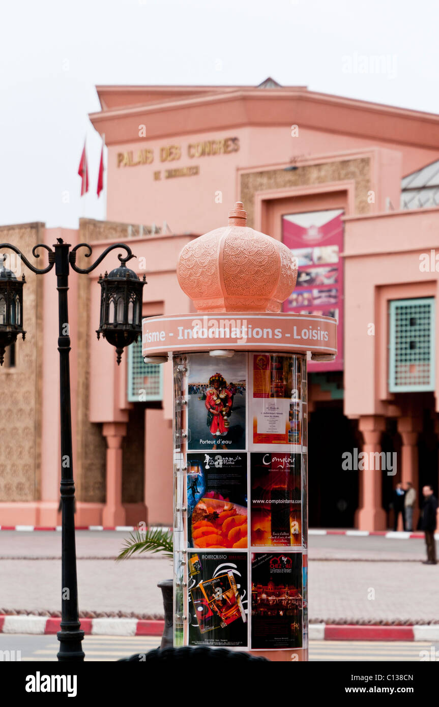 Alltag in Marrakesch, Marokko, Nordafrika Stockfoto