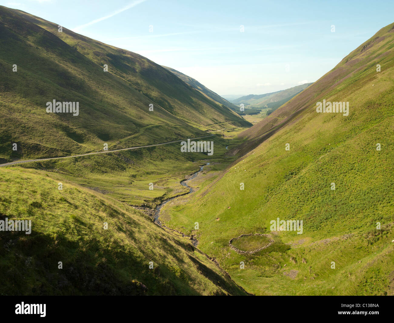 Moffat Wasser durch graue Stute Schweif, Annandale Stockfoto