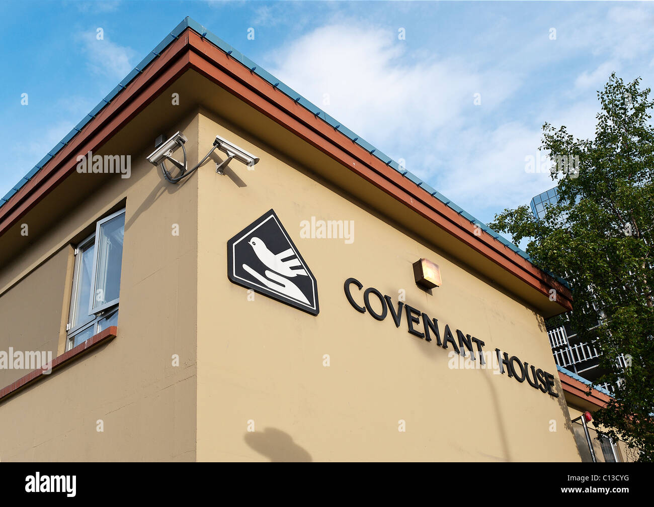 Covenant House, Anchorage, Alaska, USA Stockfoto