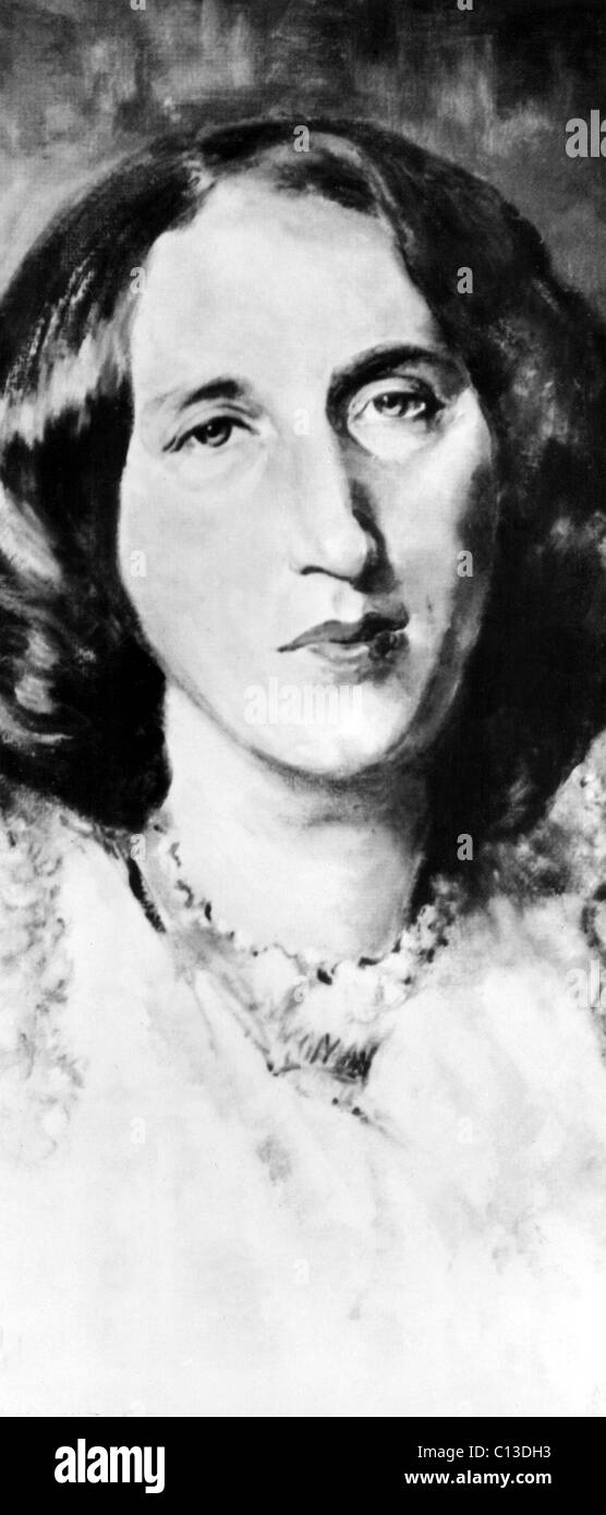 George Eliot (Mary Ann Evans) Stockfoto