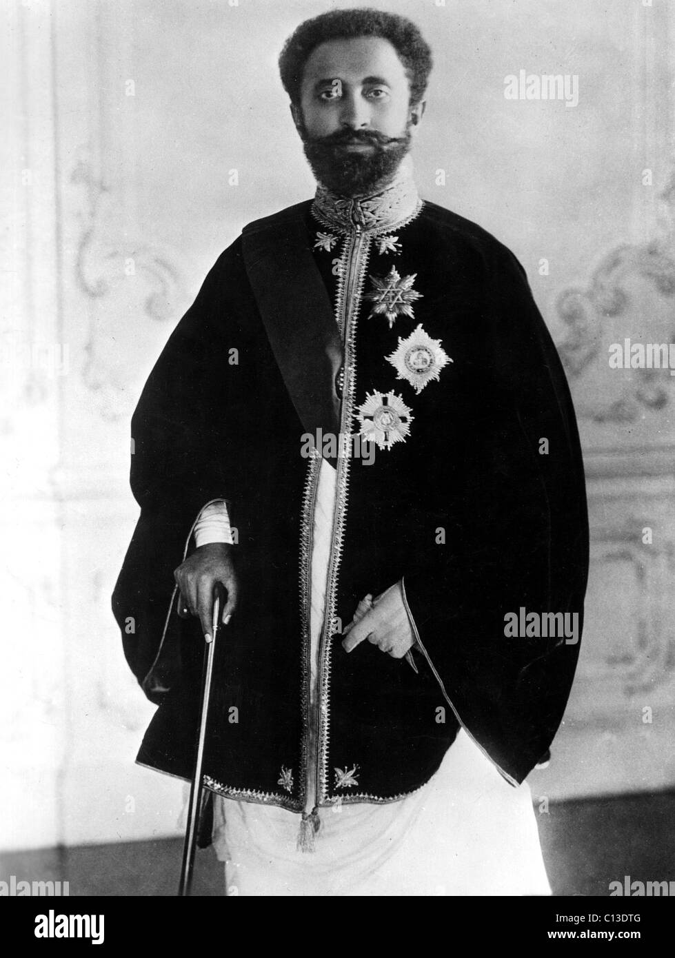 Kaiser HAILE SELASSIE, portrait Stockfotografie - Alamy