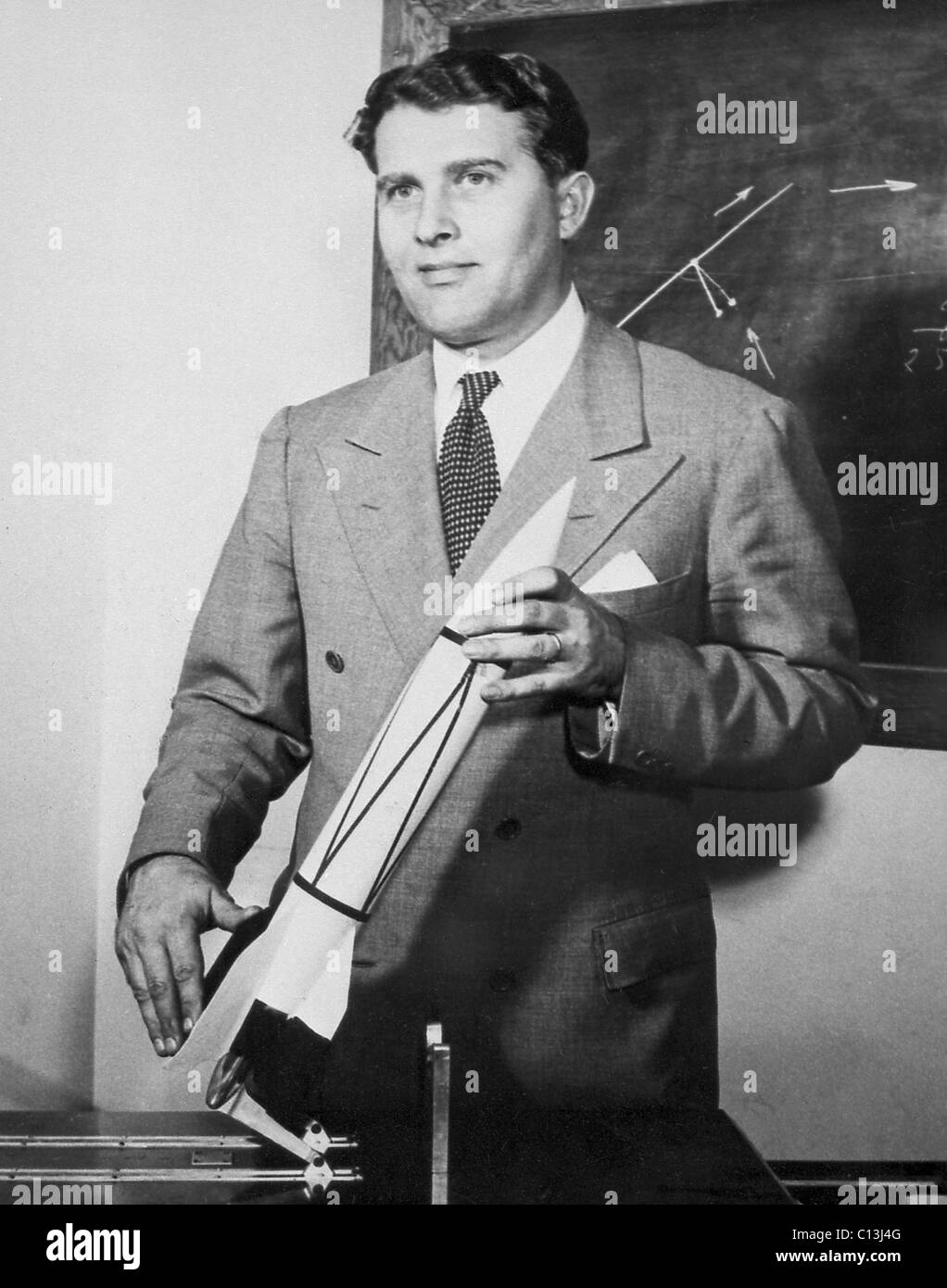Wernher von Braun (1912 – 1977), ca. 1960er Jahre. © Nasa/Courtesy Everett Collection Stockfoto