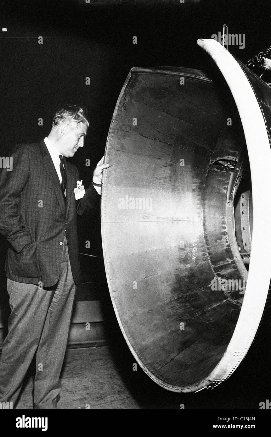 Wernher von Braun (1912 – 1977), 14. Oktober 1964. © Nasa/Courtesy Everett Collection Stockfoto