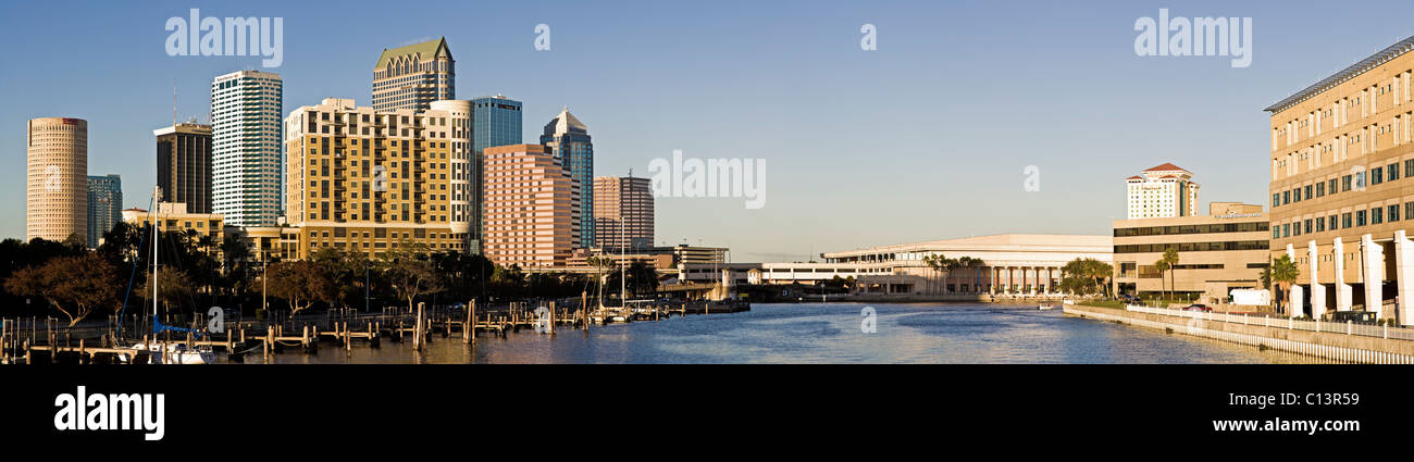 USA, Florida, Tampa skyline Stockfoto