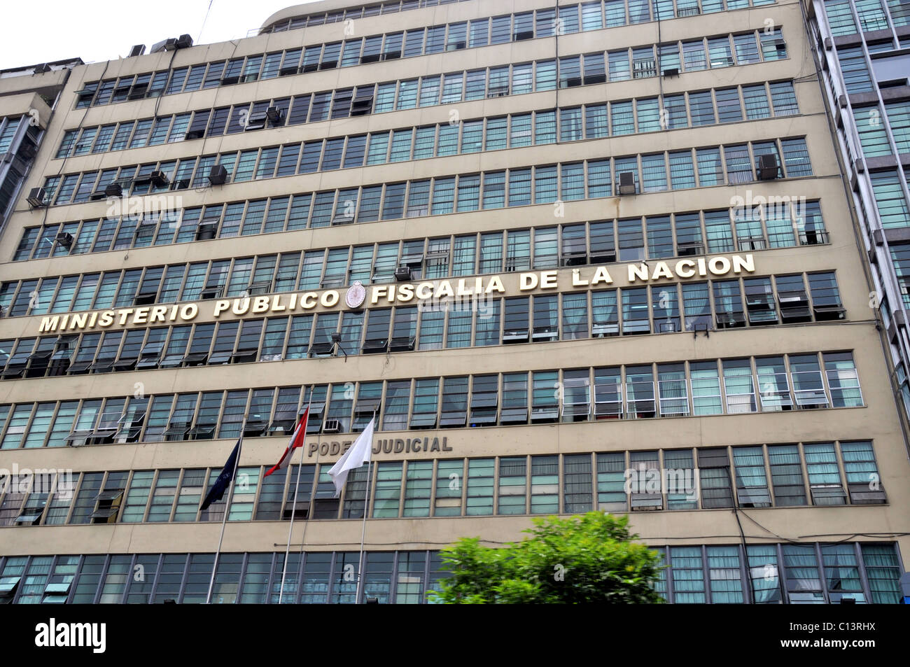 Finanzministerium Gebäude Lima Südamerika Stockfoto