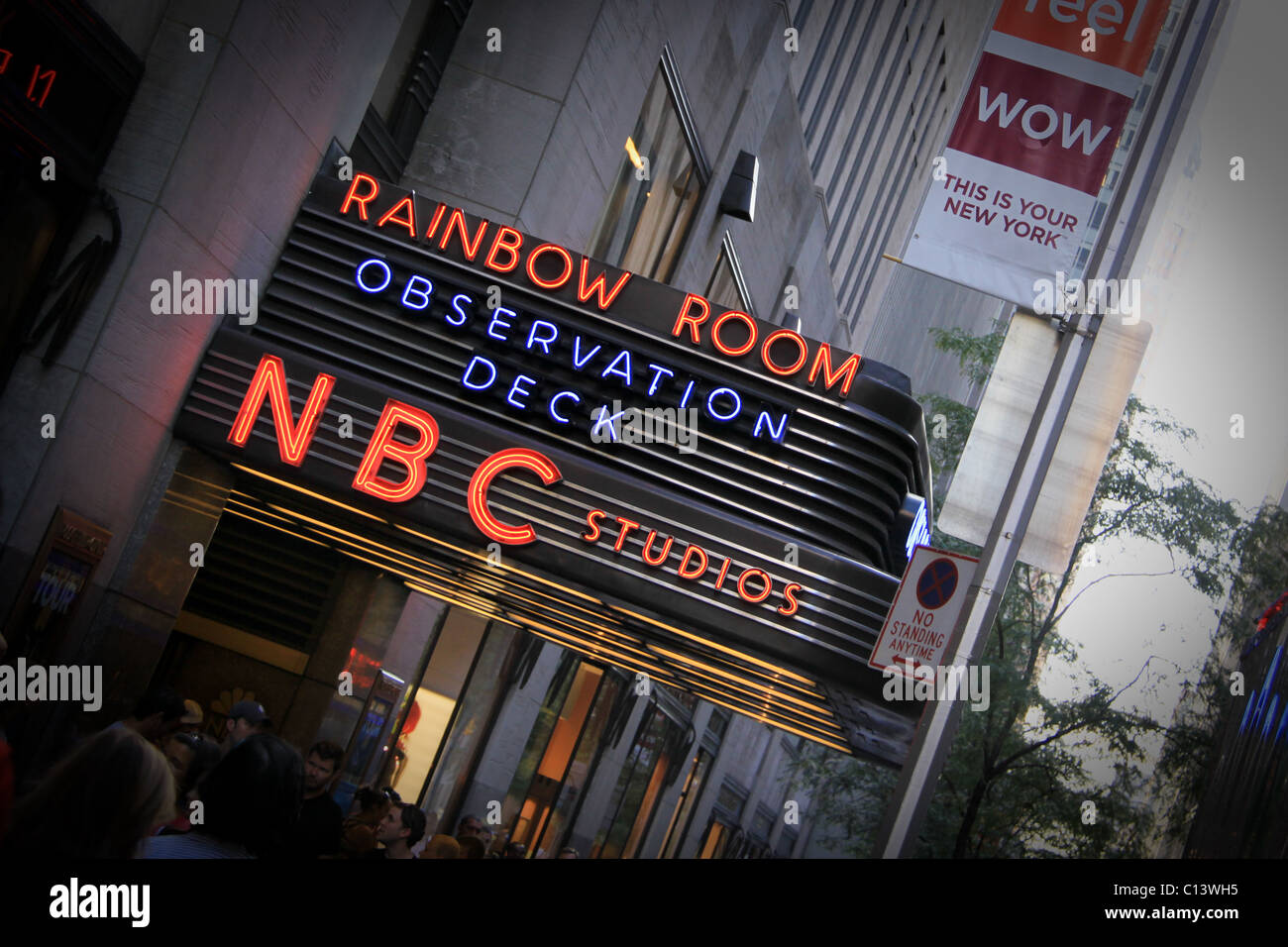 NBC Studios, Manhattan, New York, USA Stockfoto