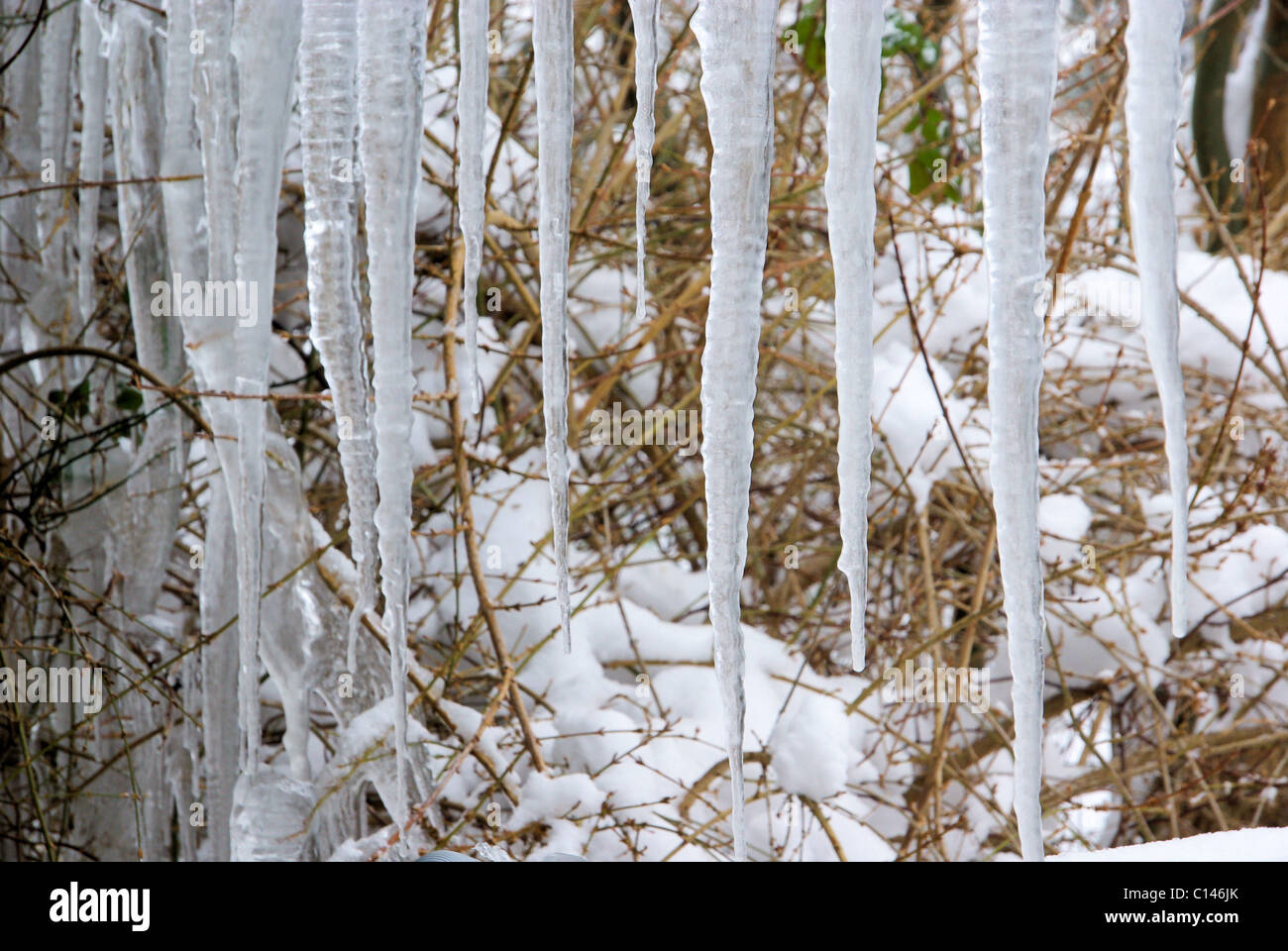 Eiszapfen - Eiszapfen 06 Stockfoto