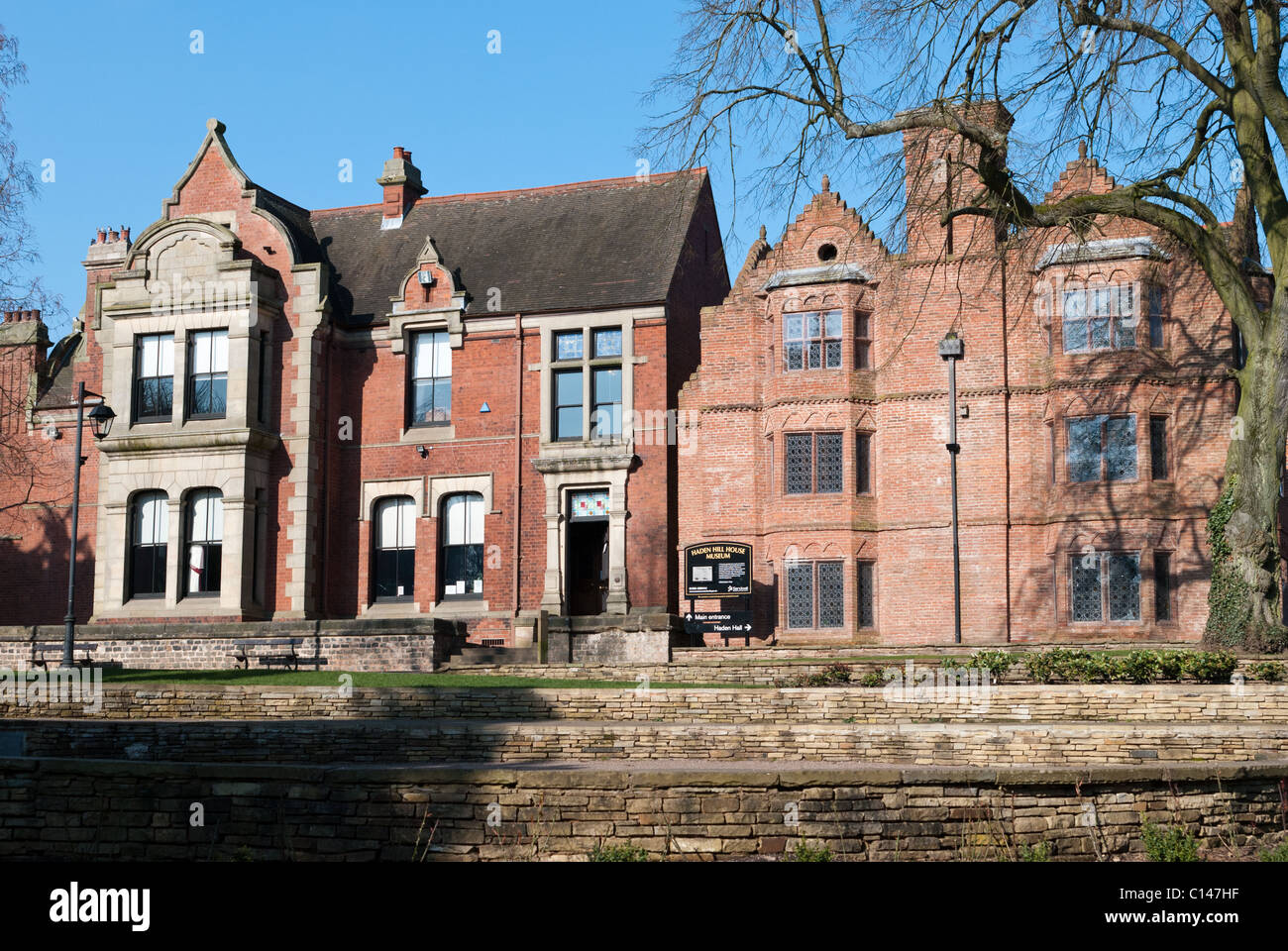 Haden Hill House und Park in Rowley Regis, Sandwell, West Midlands Stockfoto