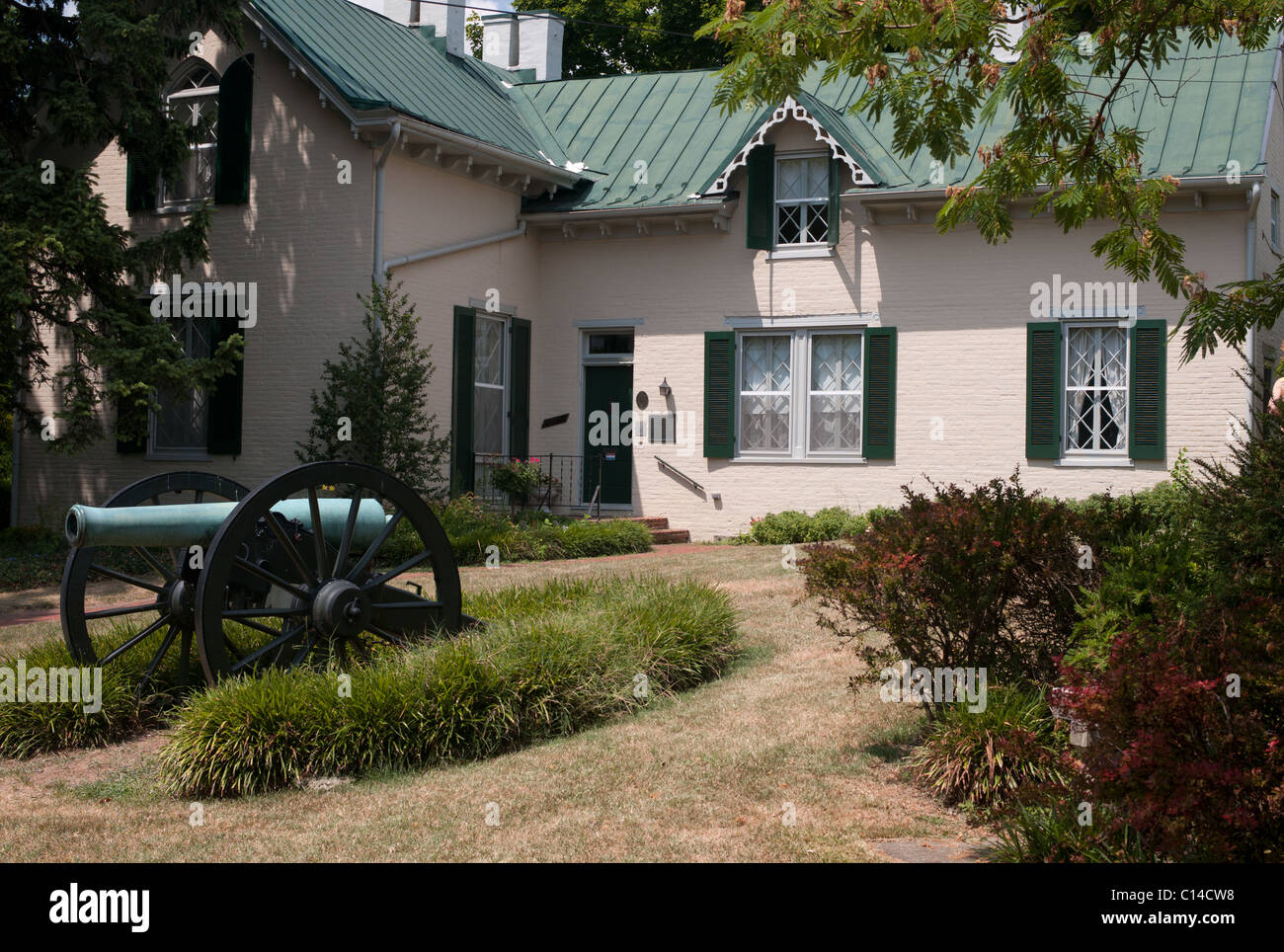 STONEWALL JACKSON HAUS WINCHESTER, VIRGINIA USA Stockfoto