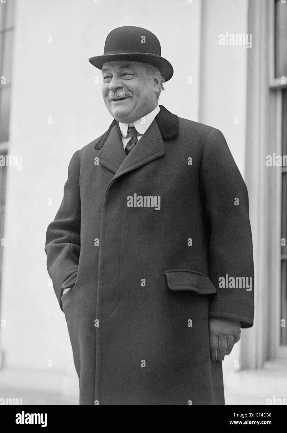 US-Pädagoge, Philosoph und Politiker Nicholas Murray Butler (1862 – 1947) - Co-Gewinner des Friedensnobelpreises im Jahre 1931. Stockfoto