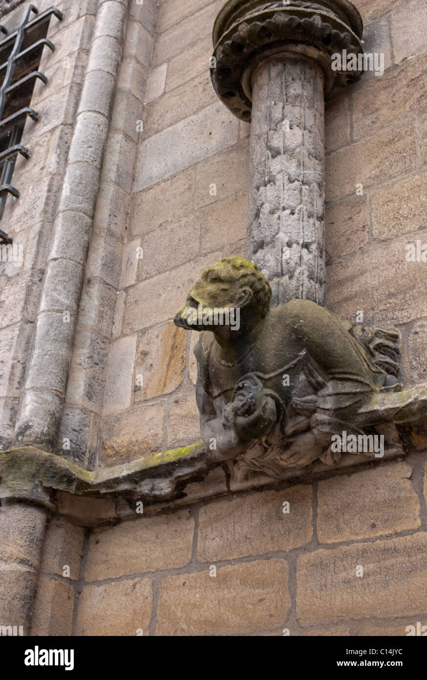 SCHLOSS DETAIL STIRLING SCHOTTLAND VEREINIGTES KÖNIGREICH Stockfoto