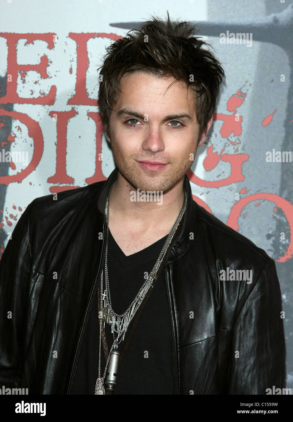 THOMAS DEKKER RED RIDING HOOD LOS ANGELES PREMIERE. WARNER BROS HOLLYWOOD LOS ANGELES Kalifornien USA 7. März 2011 Stockfoto