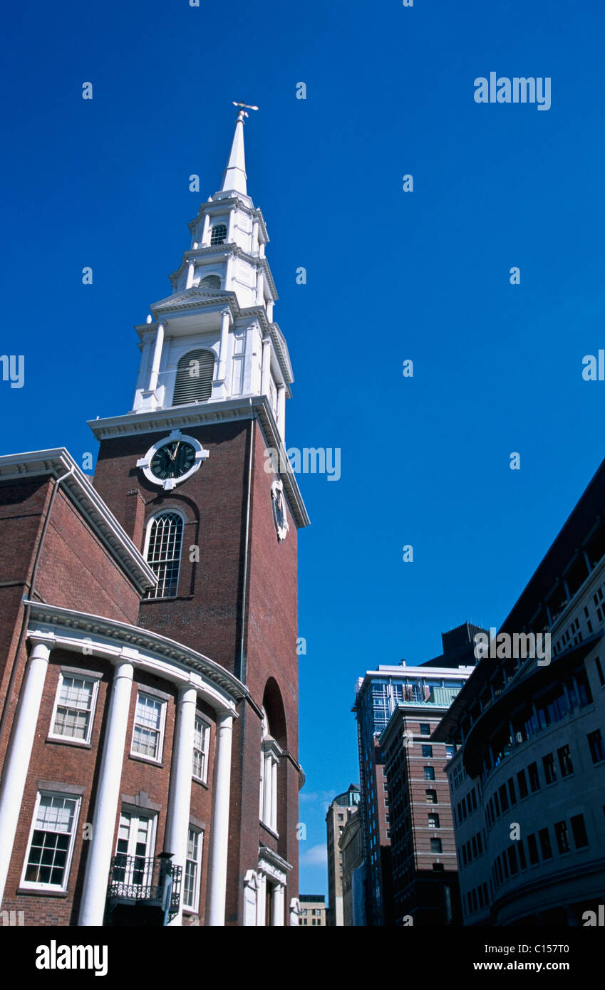 Die Park Street Church Stockfoto