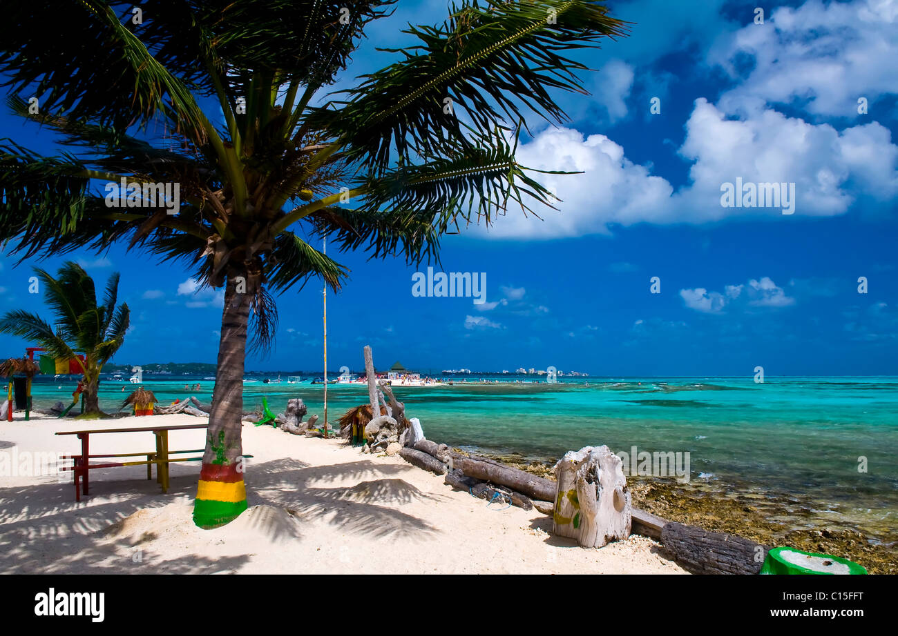 Insel San Andrés, eines Kolumbiens Inseln in der Karibik Stockfoto