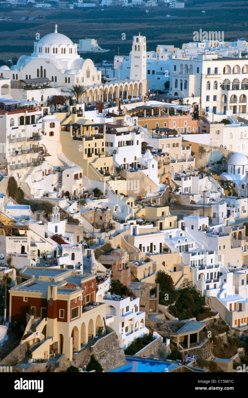 Thera, Santorin, Kykladen, Griechenland, Europa Stockfotografie Alamy