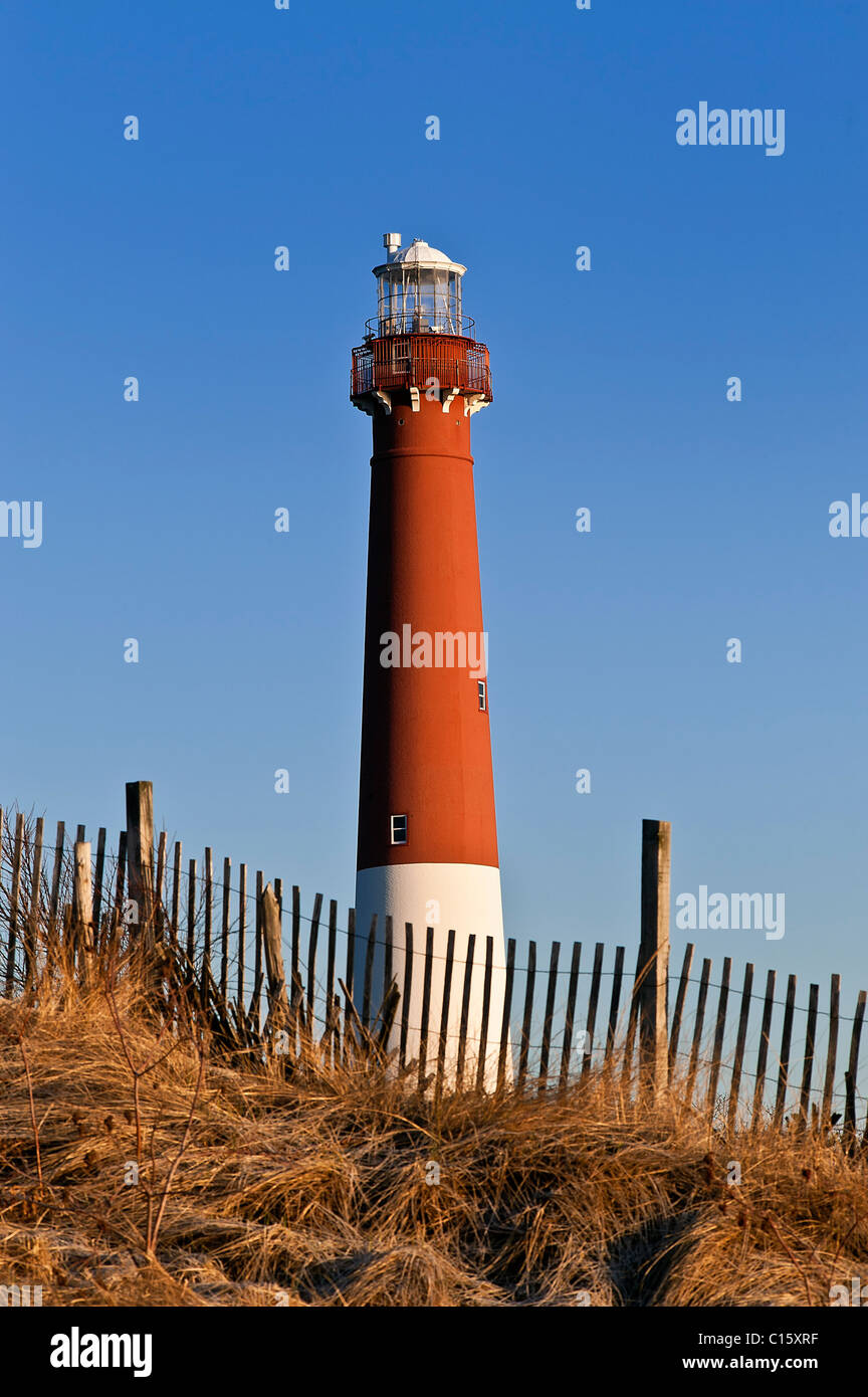 Barnegat Leuchtturm, Long Beach Island, New Jersey, USA Stockfoto