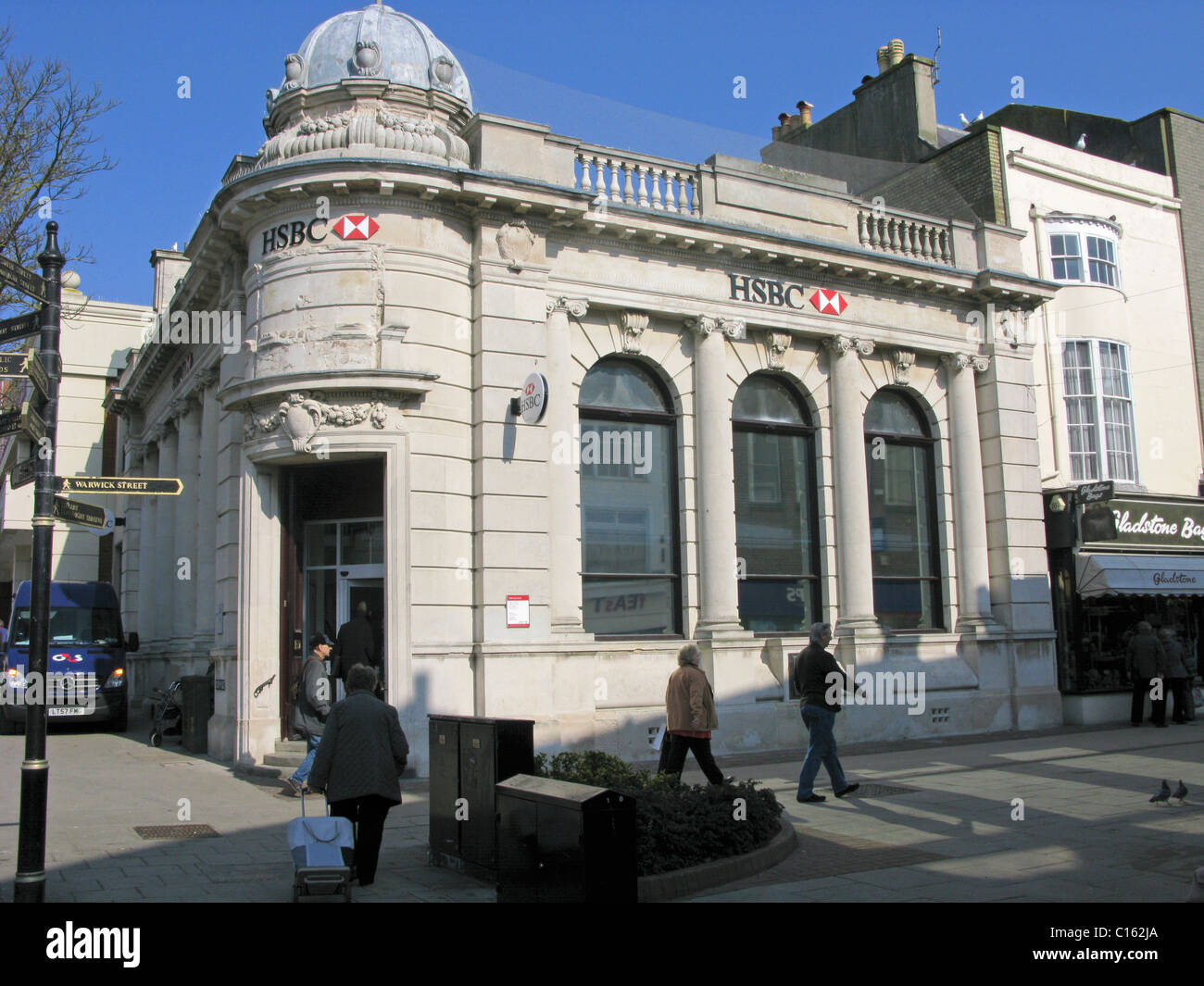 HSBC Bank Worthing West Sussex Stockfoto