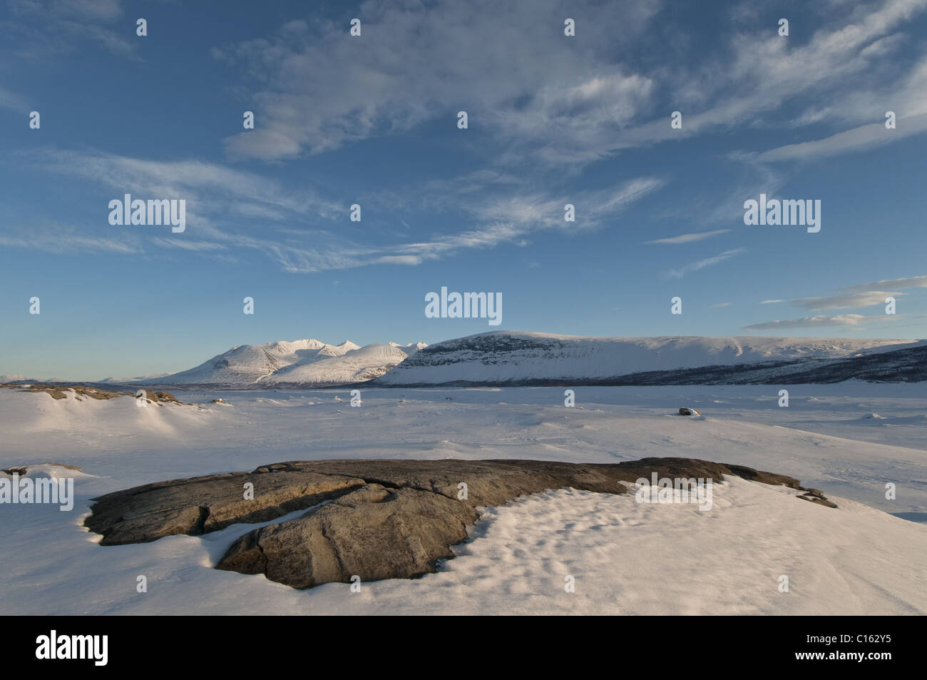 Stora Sjoefallet Nationalpark, Laponia Stockfoto