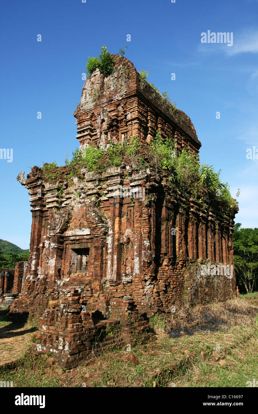 Tempelruine der Anlage meines Sohnes. Vietnam Stockfoto