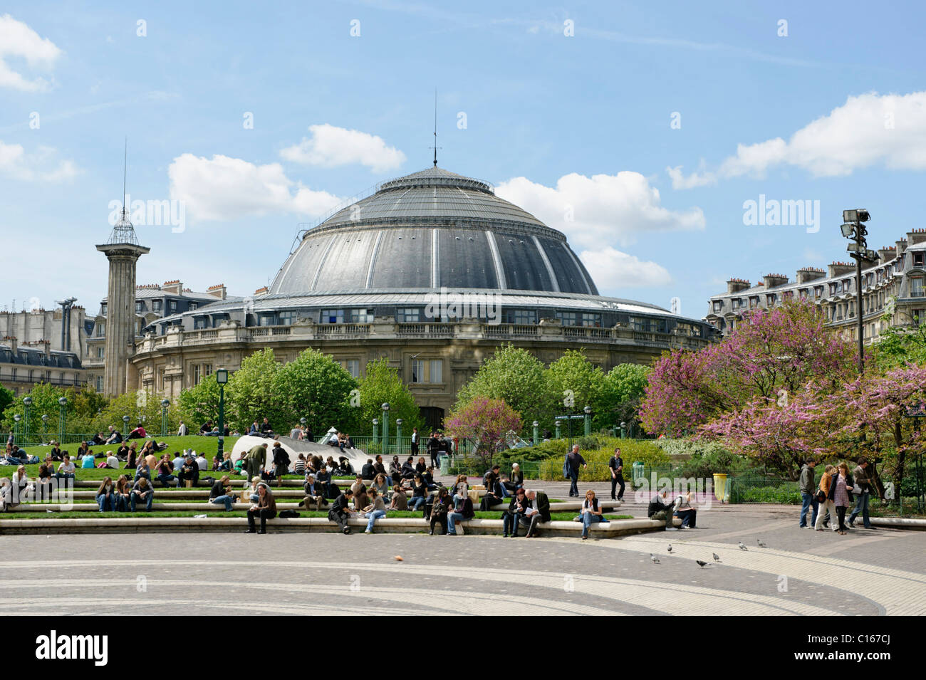 Bourse de Commerce, alte Börse, Parc Les Halles, Place de St. Eustache, City Centre, Paris, Frankreich, Europa Stockfoto
