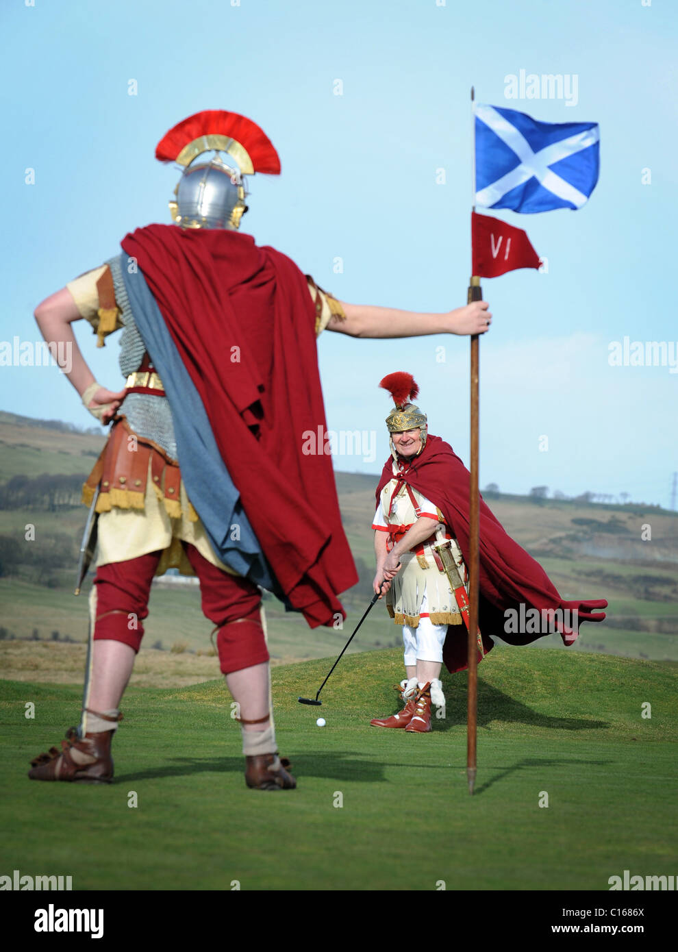 VisitScotland kooperiert mit Universal Pictures, "Der Adler" zu fördern Stockfoto