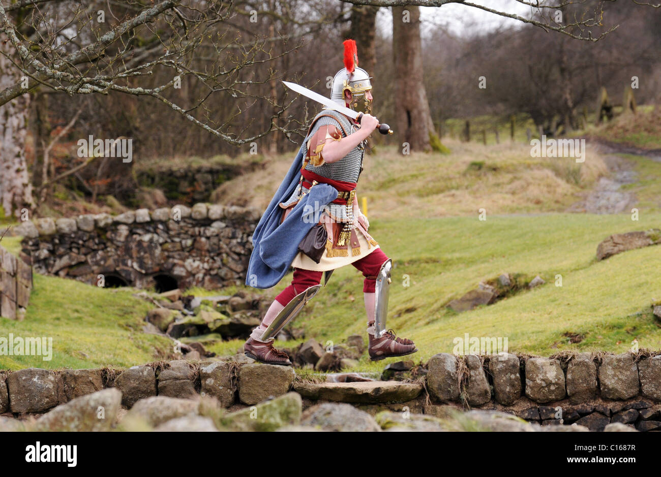 VisitScotland kooperiert mit Universal Pictures, "Der Adler" zu fördern Stockfoto