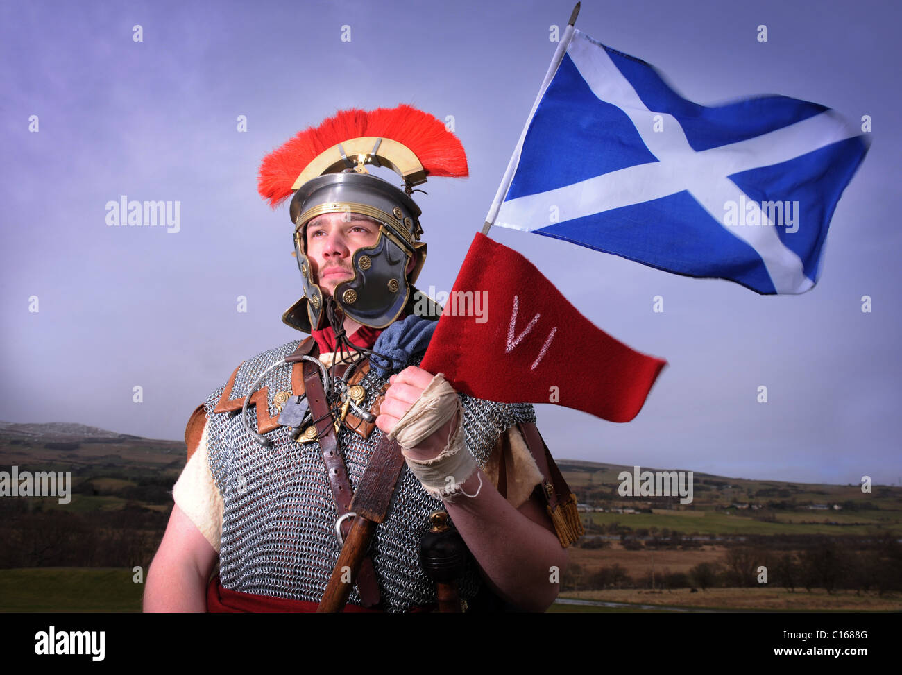 VisitScotland kooperiert mit Universal Pictures, "Der Adler" zu fördern Stockfoto