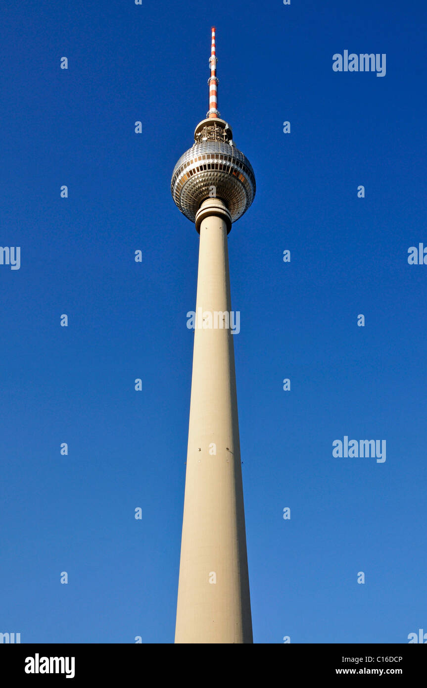 Fernsehturm am Alexanderplatz, Berlin, Deutschland, Europa Stockfoto