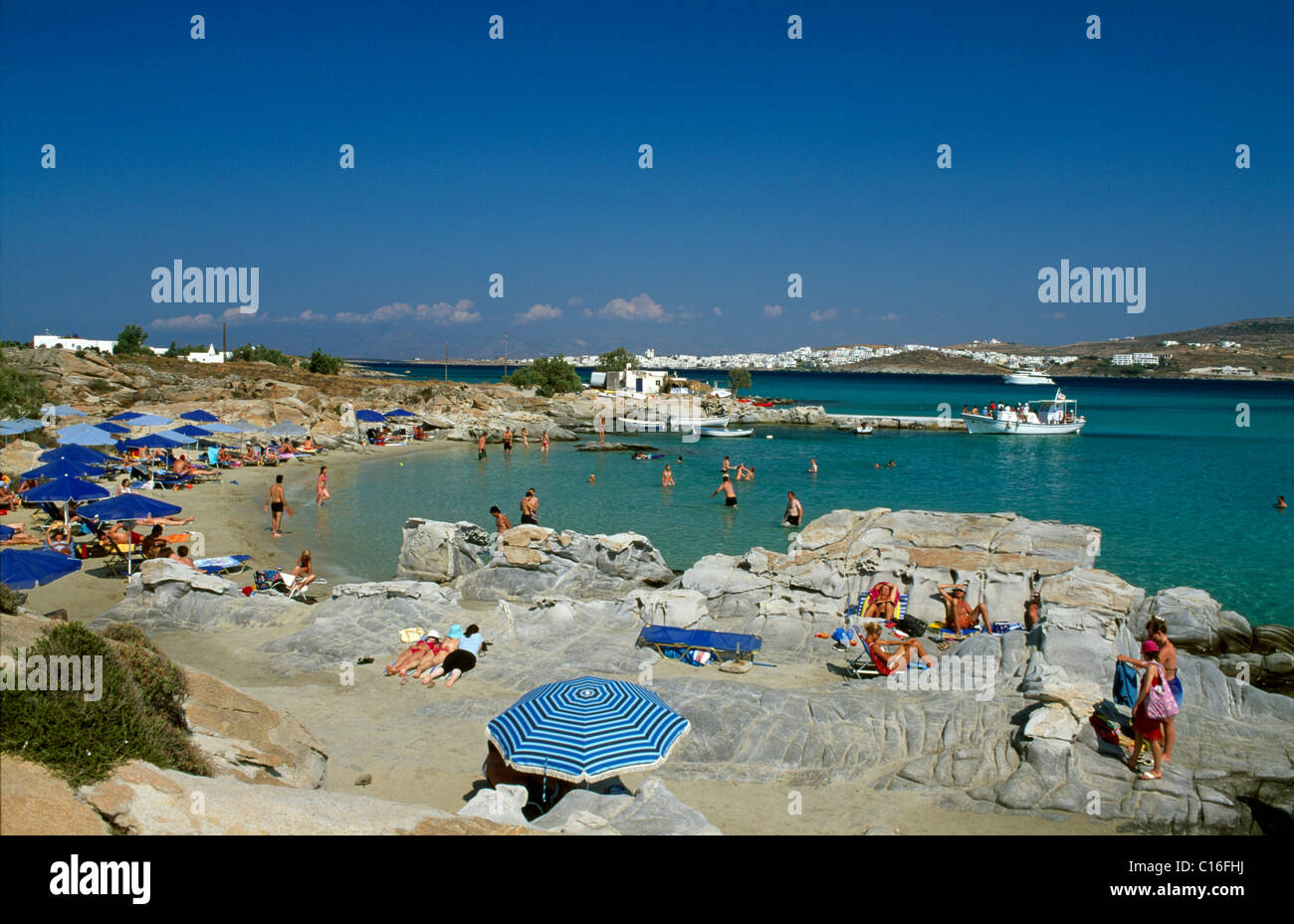 Kolymbithres Beach, Insel Paros, Kykladen, Griechenland, Europa Stockfoto