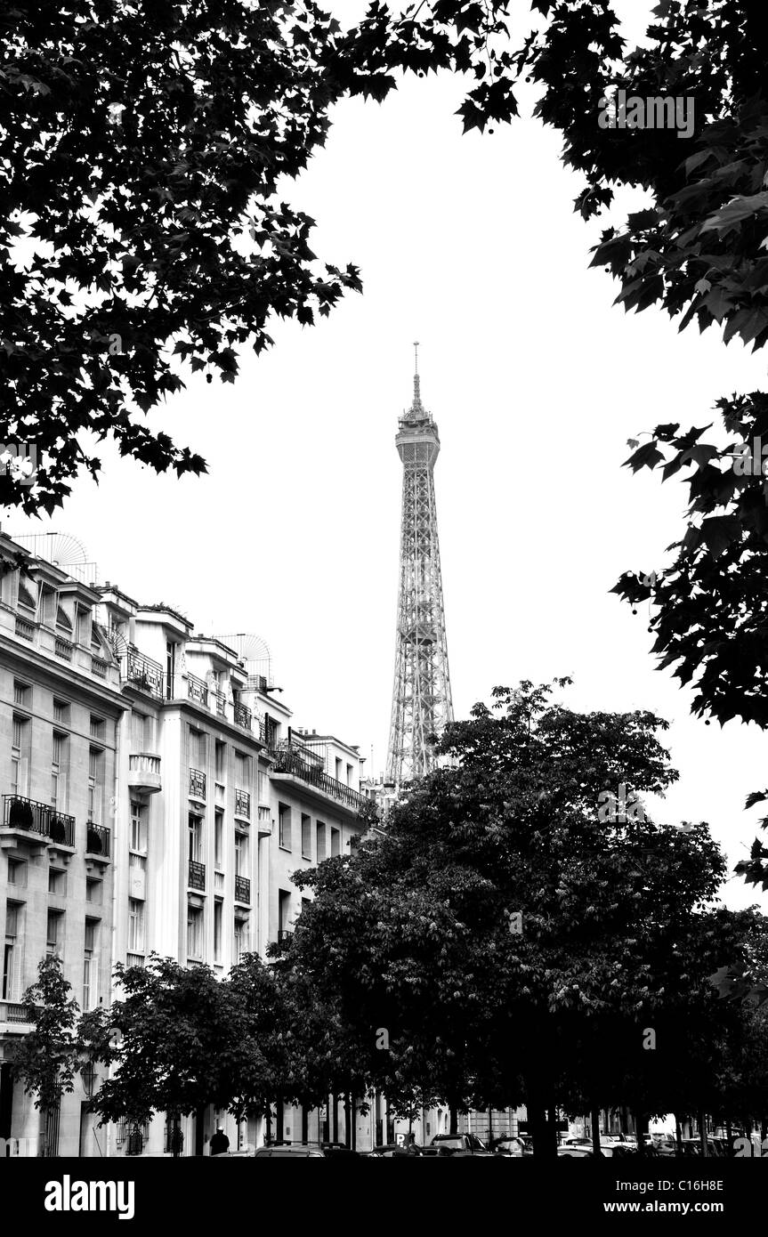 Eiffelturm, Paris, Frankreich Stockfoto