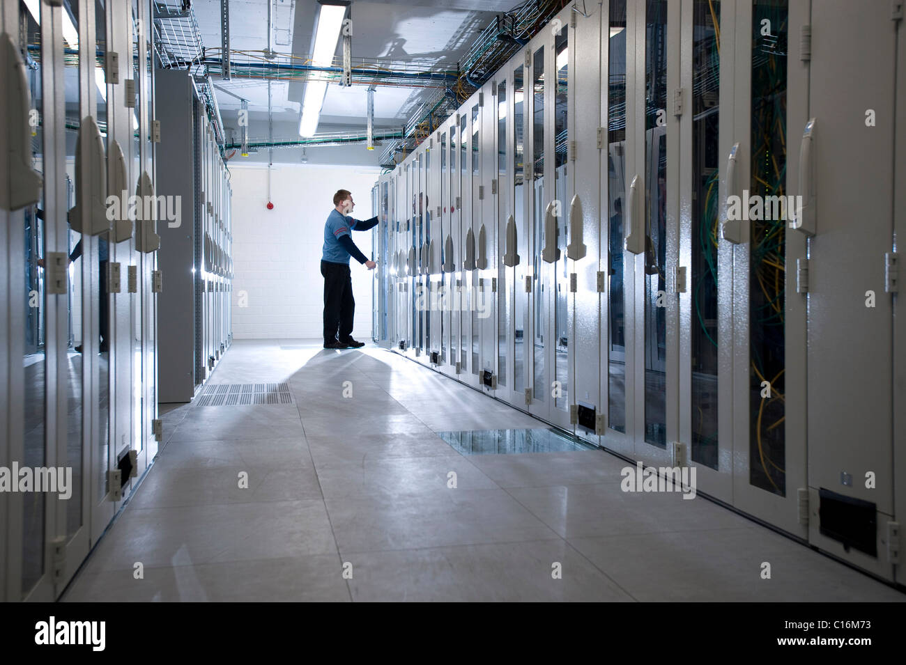 Mainframes, Computer-Cluster am Max Planck Institut für Gravitational Physics, Hannover, Deutschland, Europa Stockfoto