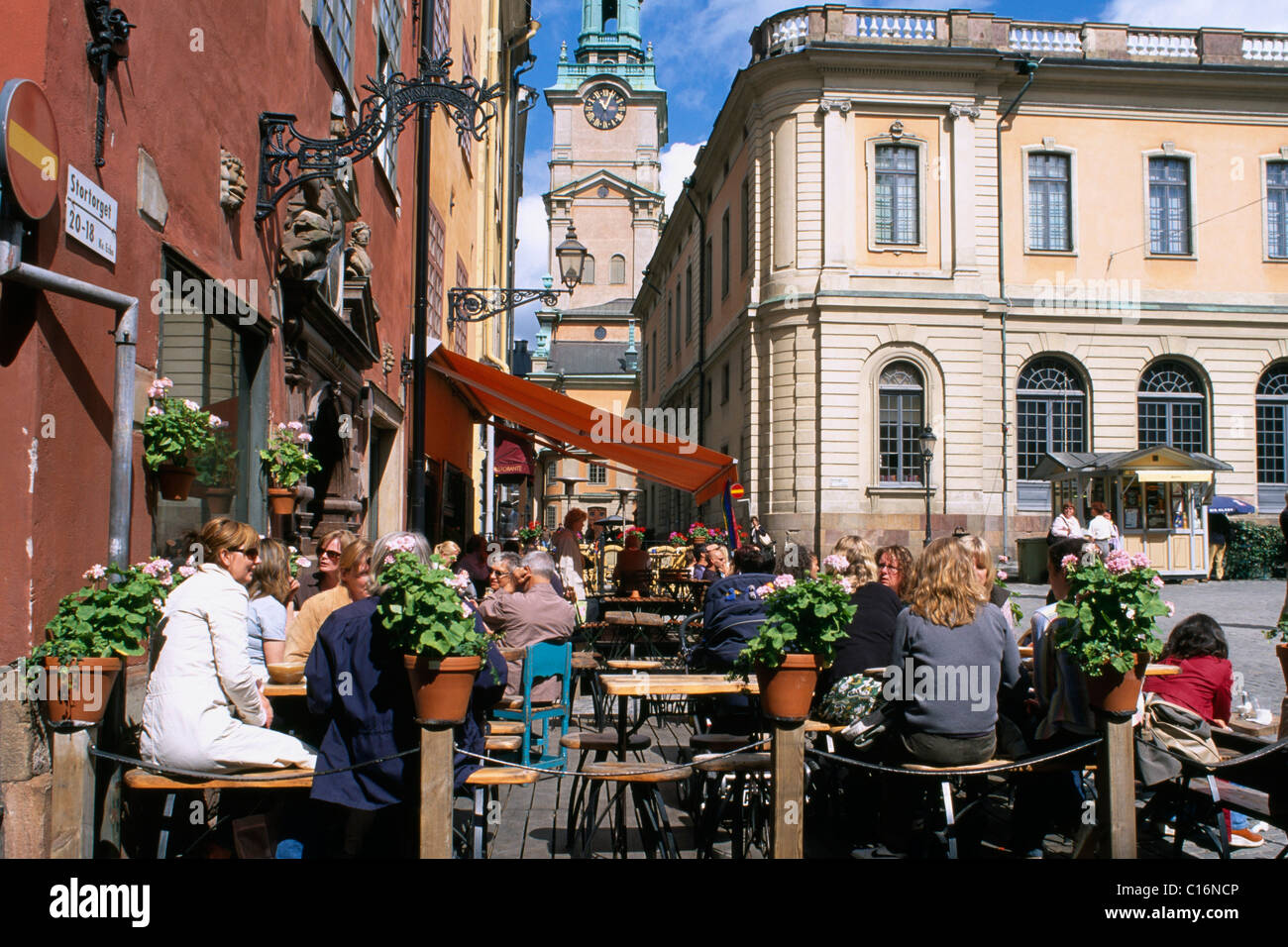 Stortorget, Big Square, Gamla Stan, die Altstadt, Stockholm, Schweden, Skandinavien, Europa Stockfoto