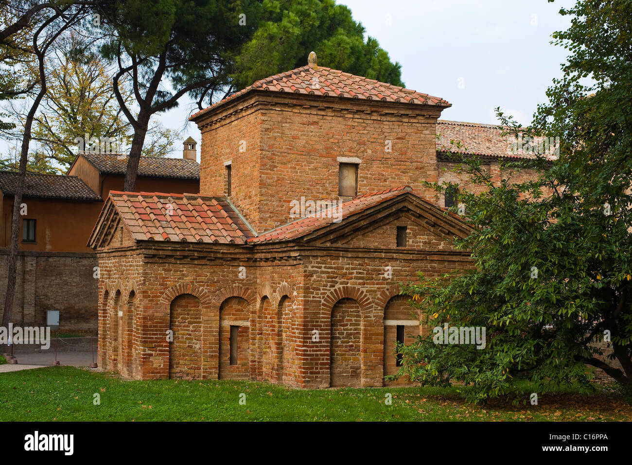 Mausoleo di Galla Galla, Ravenna, Emilia Romagna, Italien, Europa Stockfoto