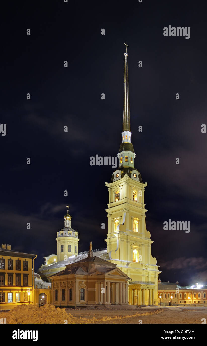 Peter und Paul Kathedrale, Sankt Petersburg, Russland Stockfoto