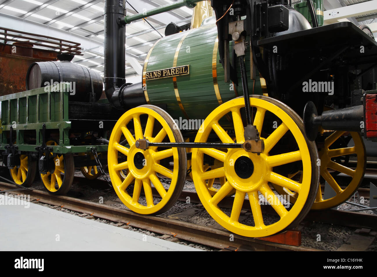 Im National Railway Museum in Shildon, County Durham, England, UK Stockfoto