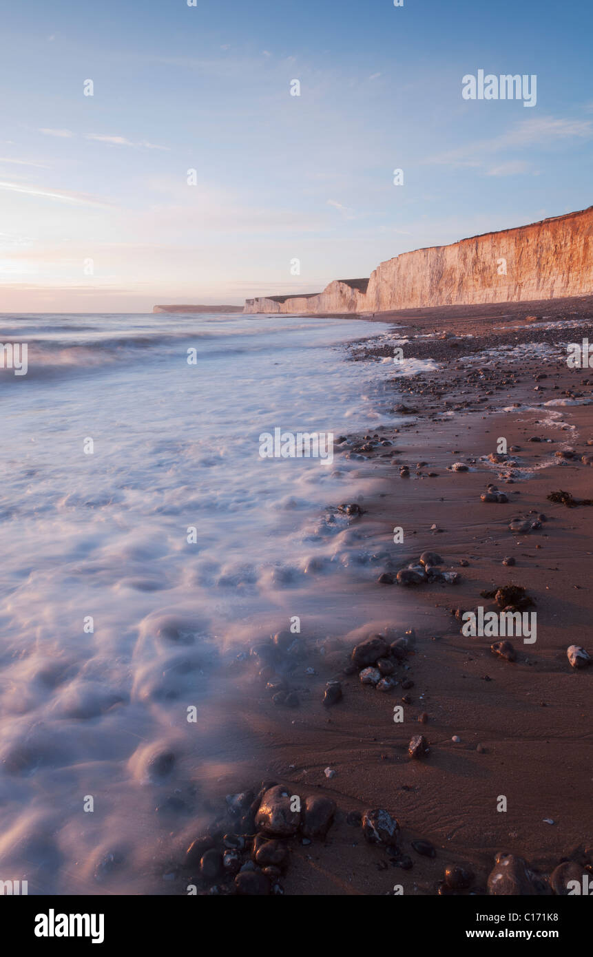 Birling Gap. Seaford, East Sussex, England, Großbritannien Stockfoto