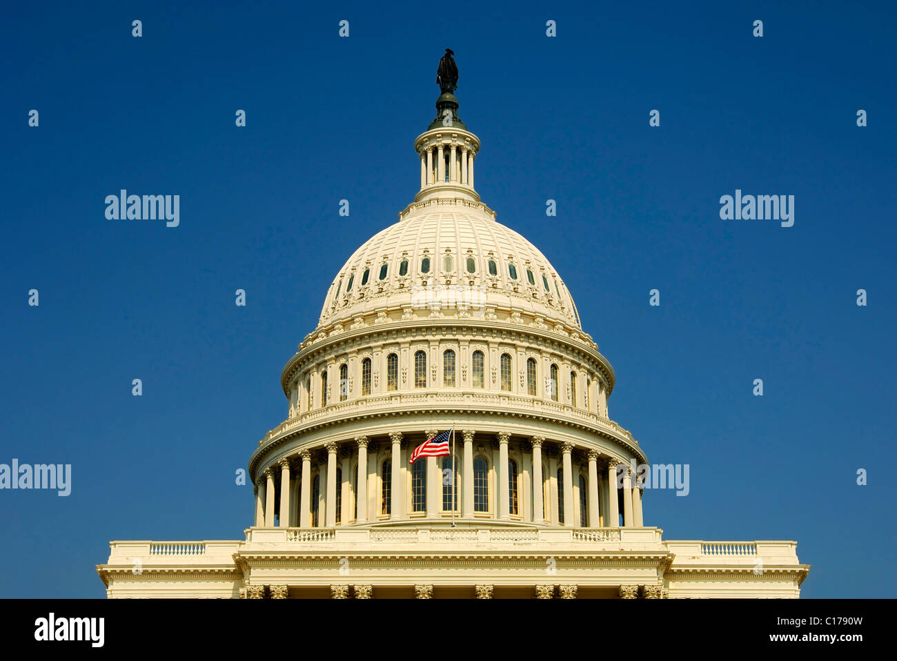 Kuppel des Kapitols, Washington, D.C., USA Stockfoto