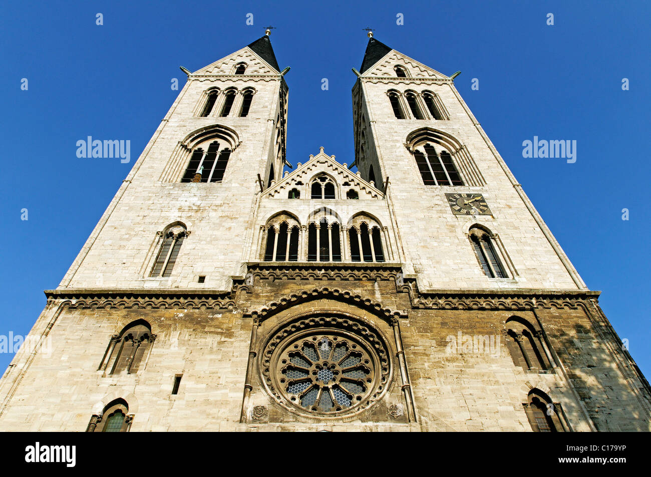 Kathedrale von Halberstadt, Sachsen-Anhalt, Deutschland, Europa Stockfoto