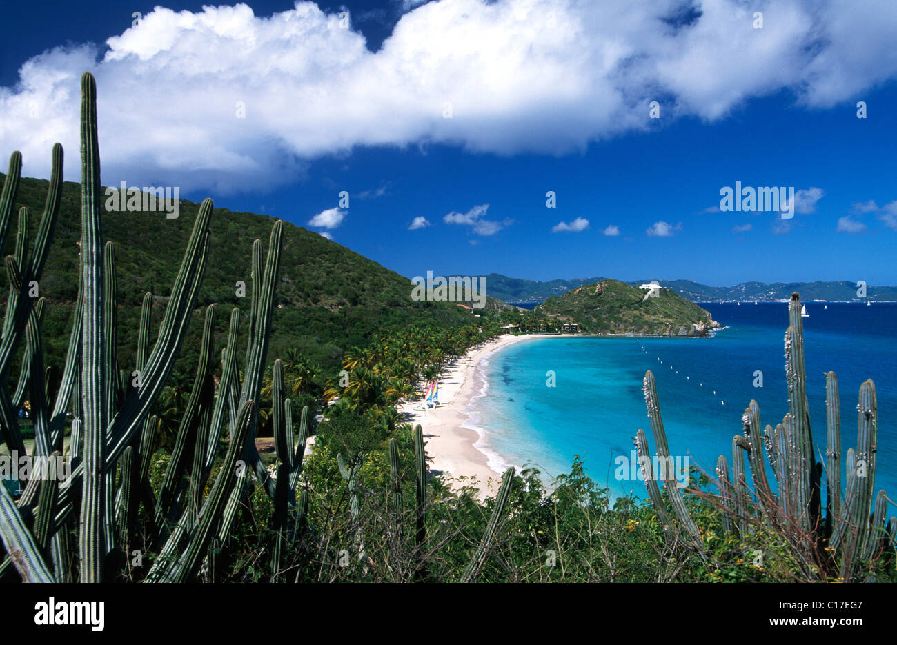 Peter Island, Britische Jungferninseln, Caribbean Stockfoto