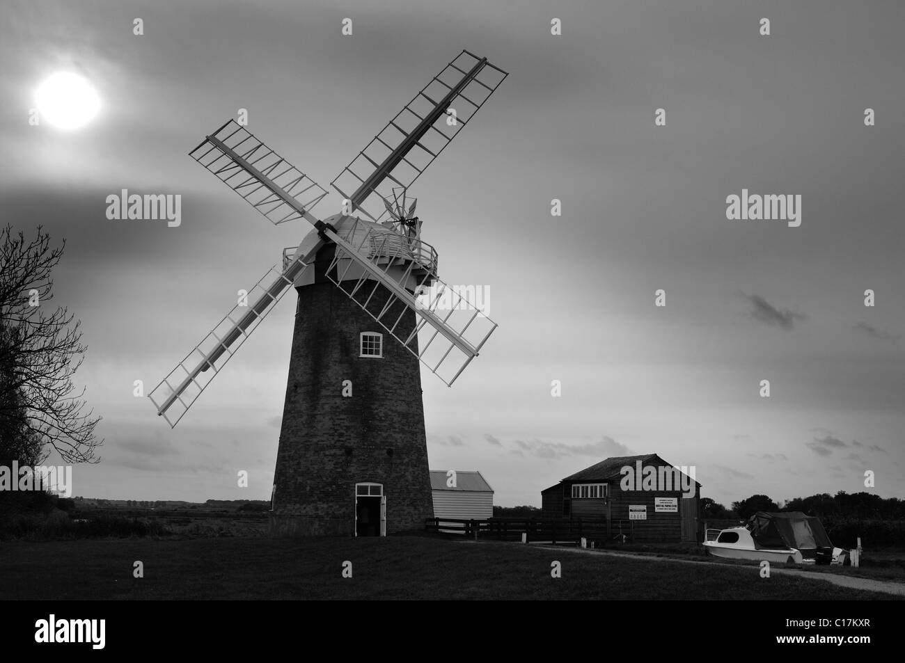 Windmühle - John Gollop Stockfoto