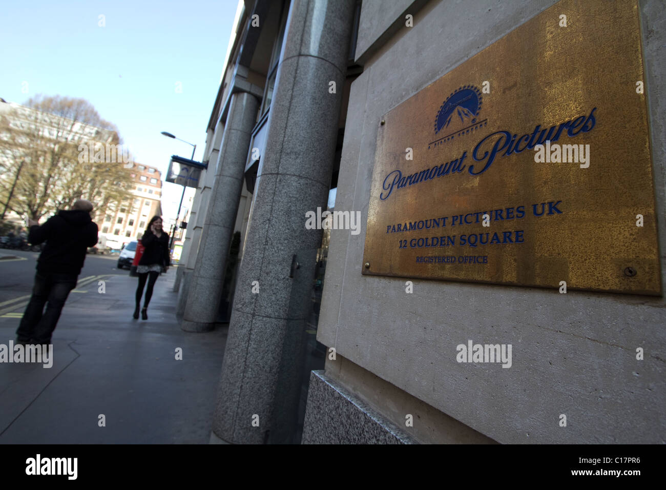 Paramount Abbildungen Büros London Stockfoto