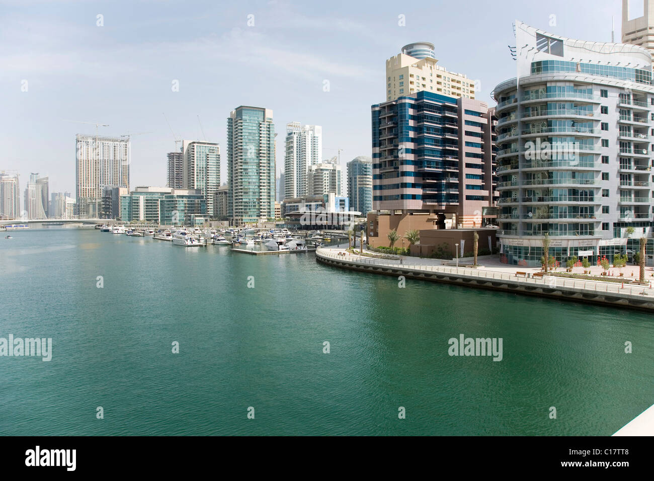 Modernen Gebäuden, Hochhäusern, Dubai, Vereinigte Arabische Emirate, Naher Osten Stockfoto
