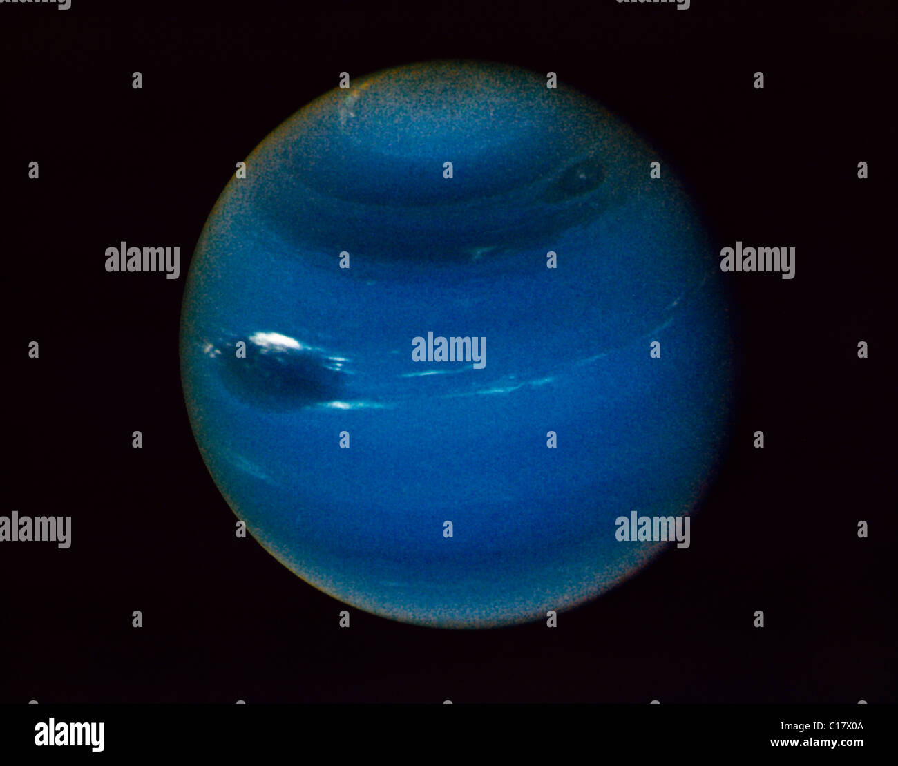 Neptun - Voyager 2 Stockfoto